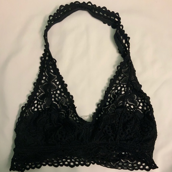 Aerie Black Halter Bralette - Picture 3 of 4